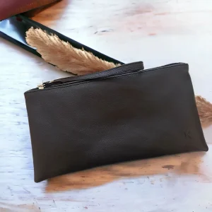 Trousse en cuir de pomme